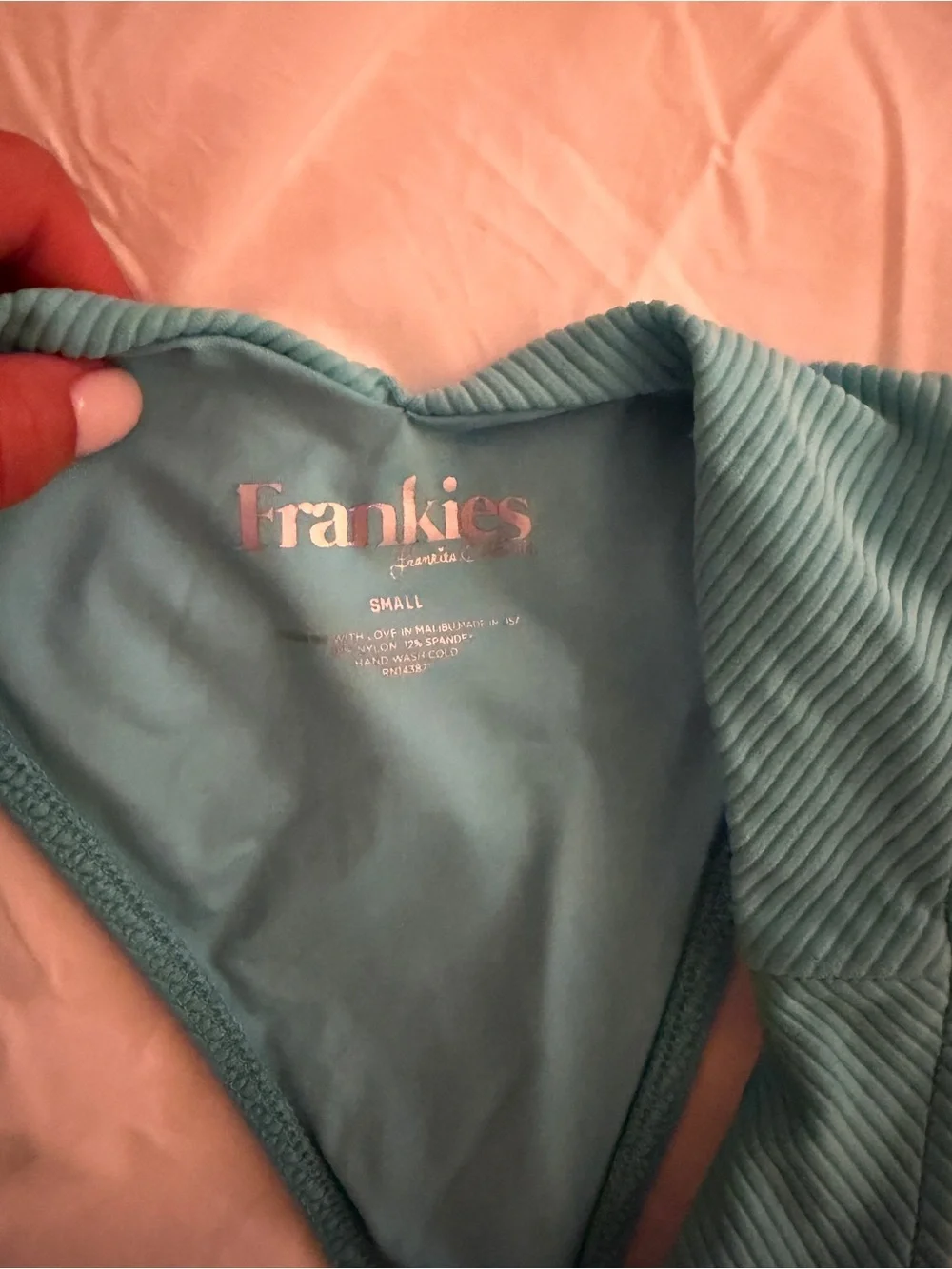 Frankies Bikinis size ribbed
